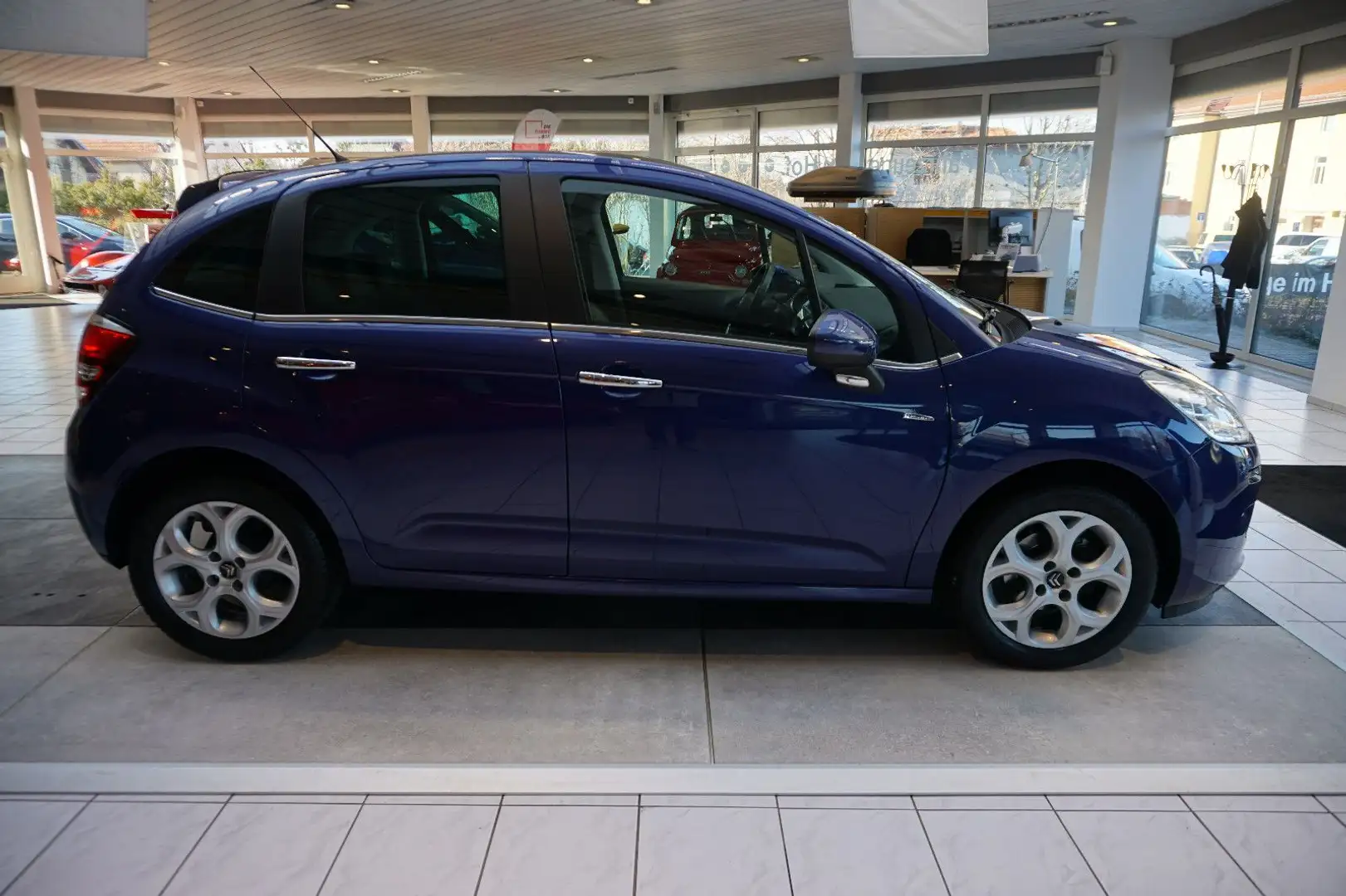 Citroen C3 Exclusive PANORAMADACH, LEDER, SITZHEIZUNG Blau - 2