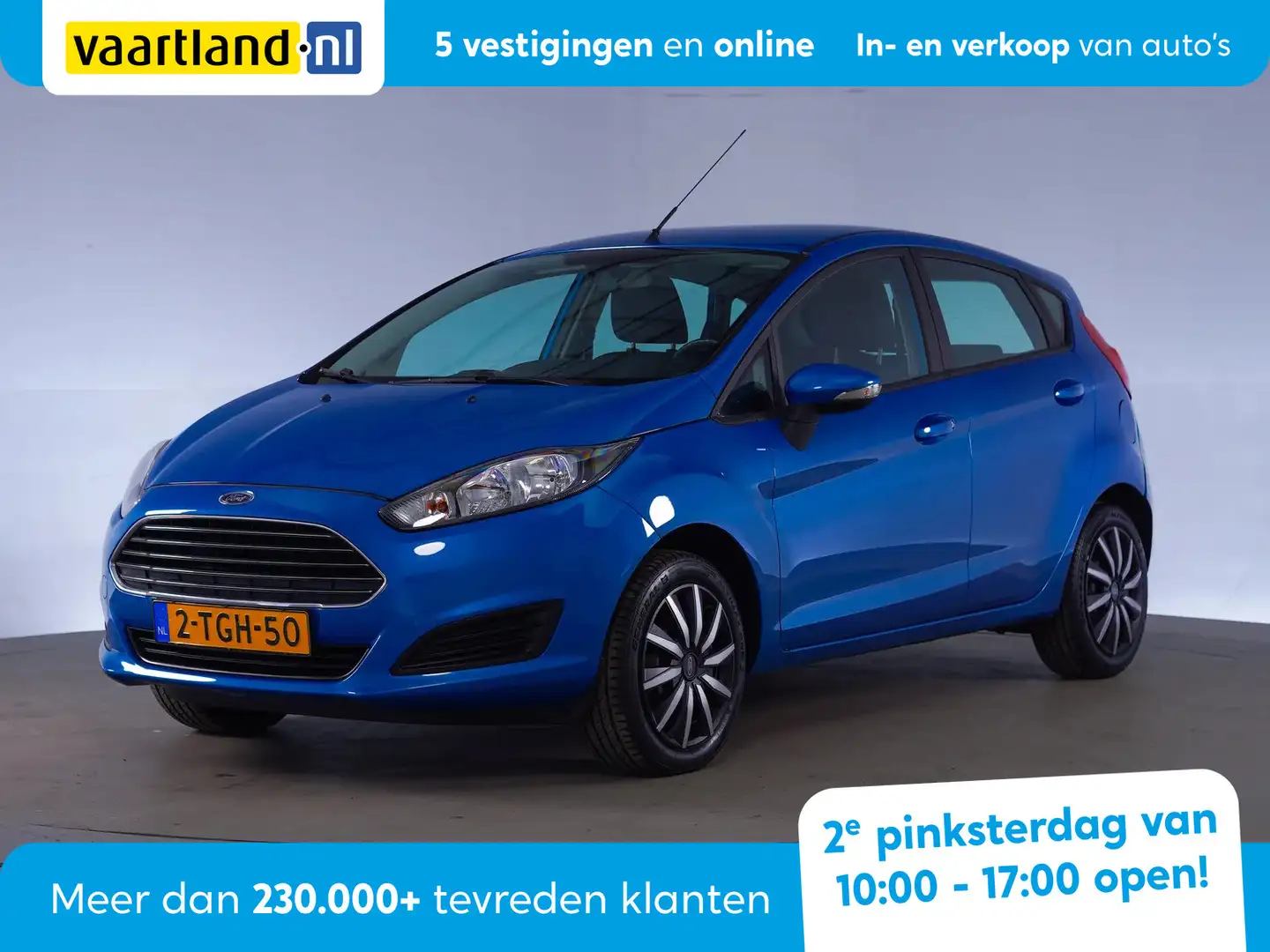 Ford Fiesta 1.0 Style Blauw - 1