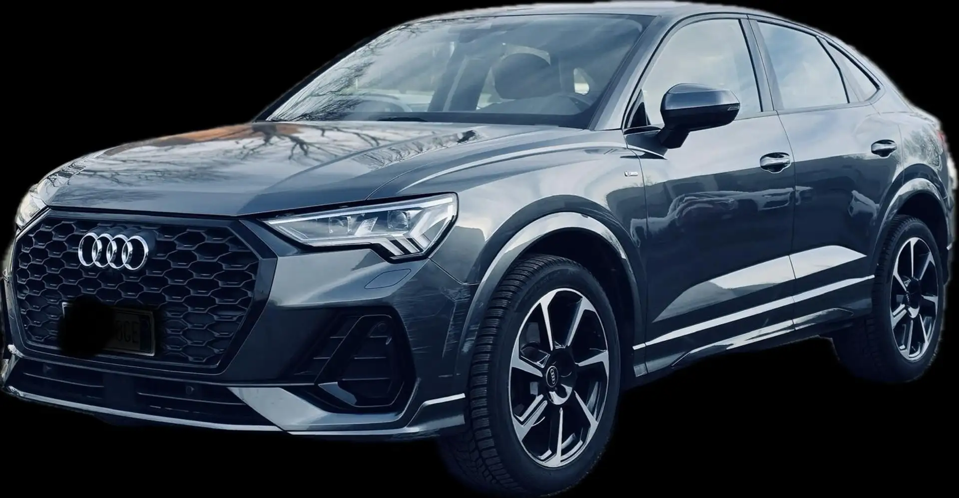 Audi Q3 Q3 SPB 35 TDI S tronic S line edition 2021 Gris - 1