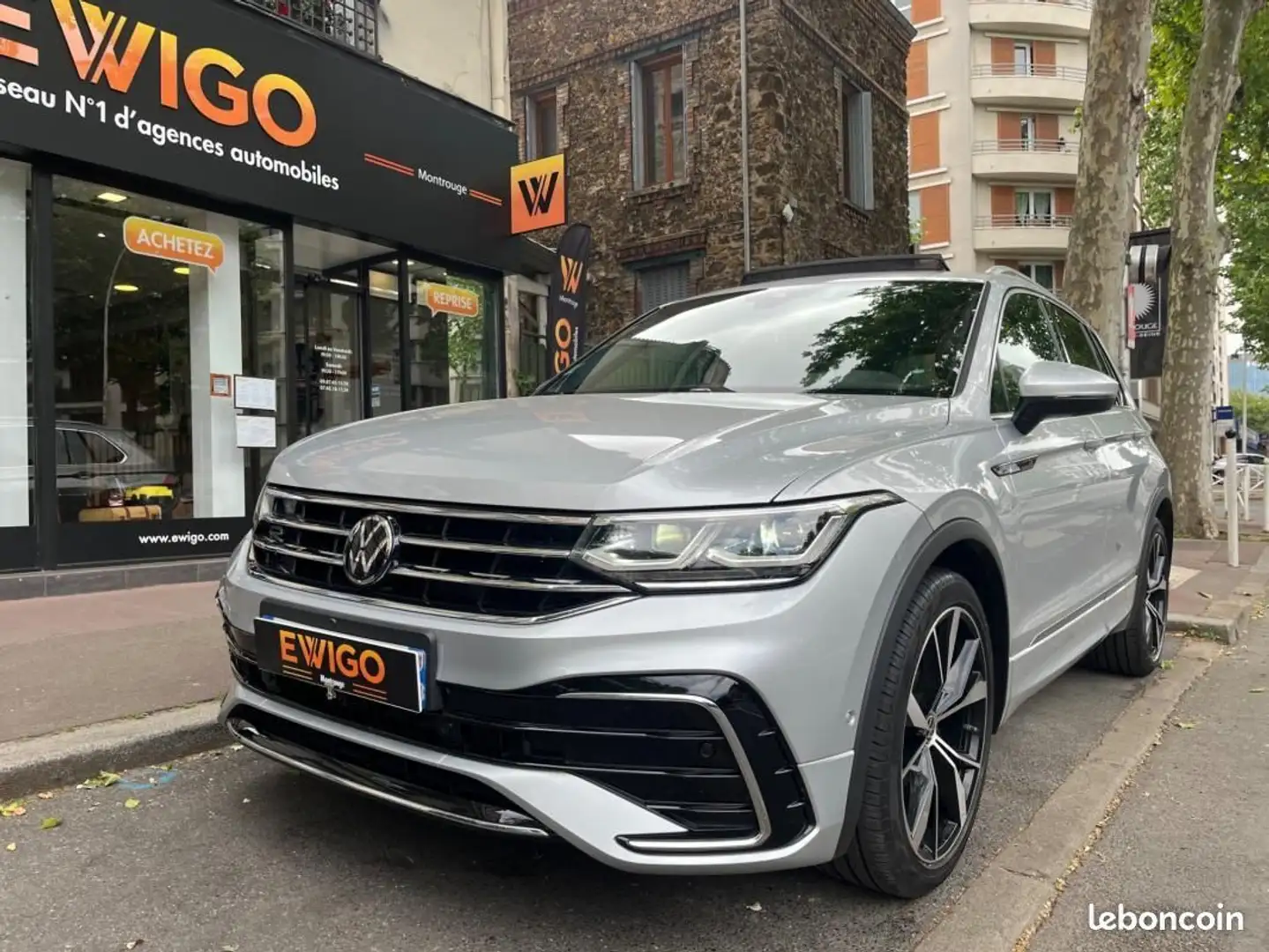 Volkswagen Tiguan ALLSPACE 1.5 TSI 150 R-LINE DSG BVA Gris - 1