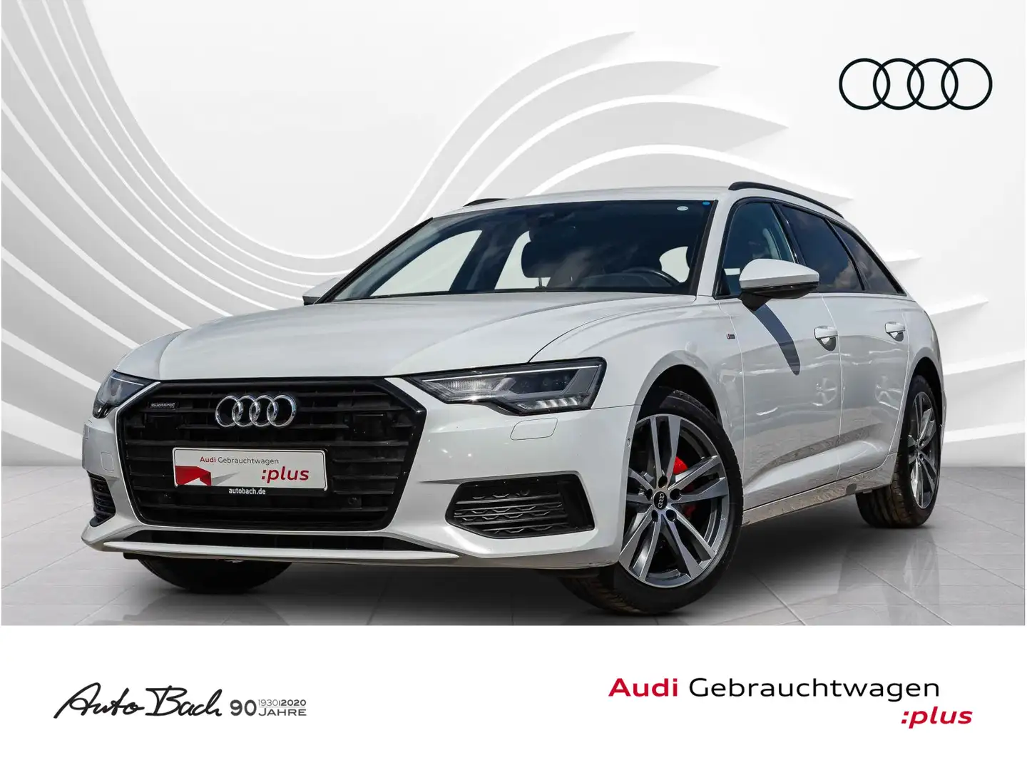 Audi A6 design 40TDI qu Stronic Navi LED virtua Weiß - 1