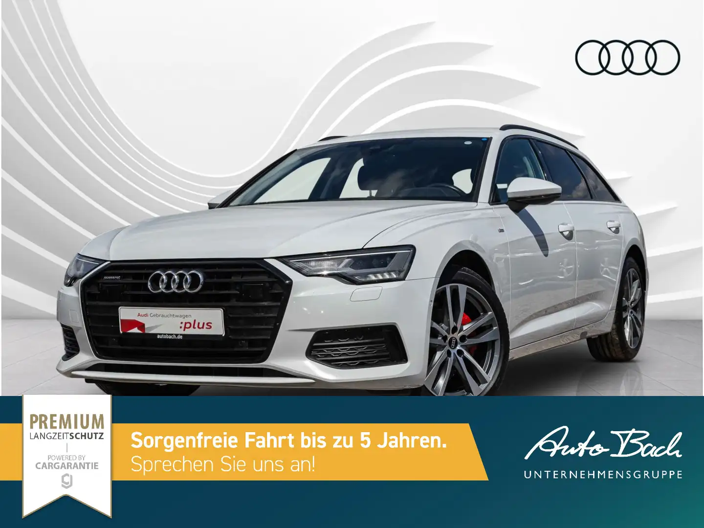 Audi A6 design 40TDI qu Stronic Navi LED virtua Weiß - 2