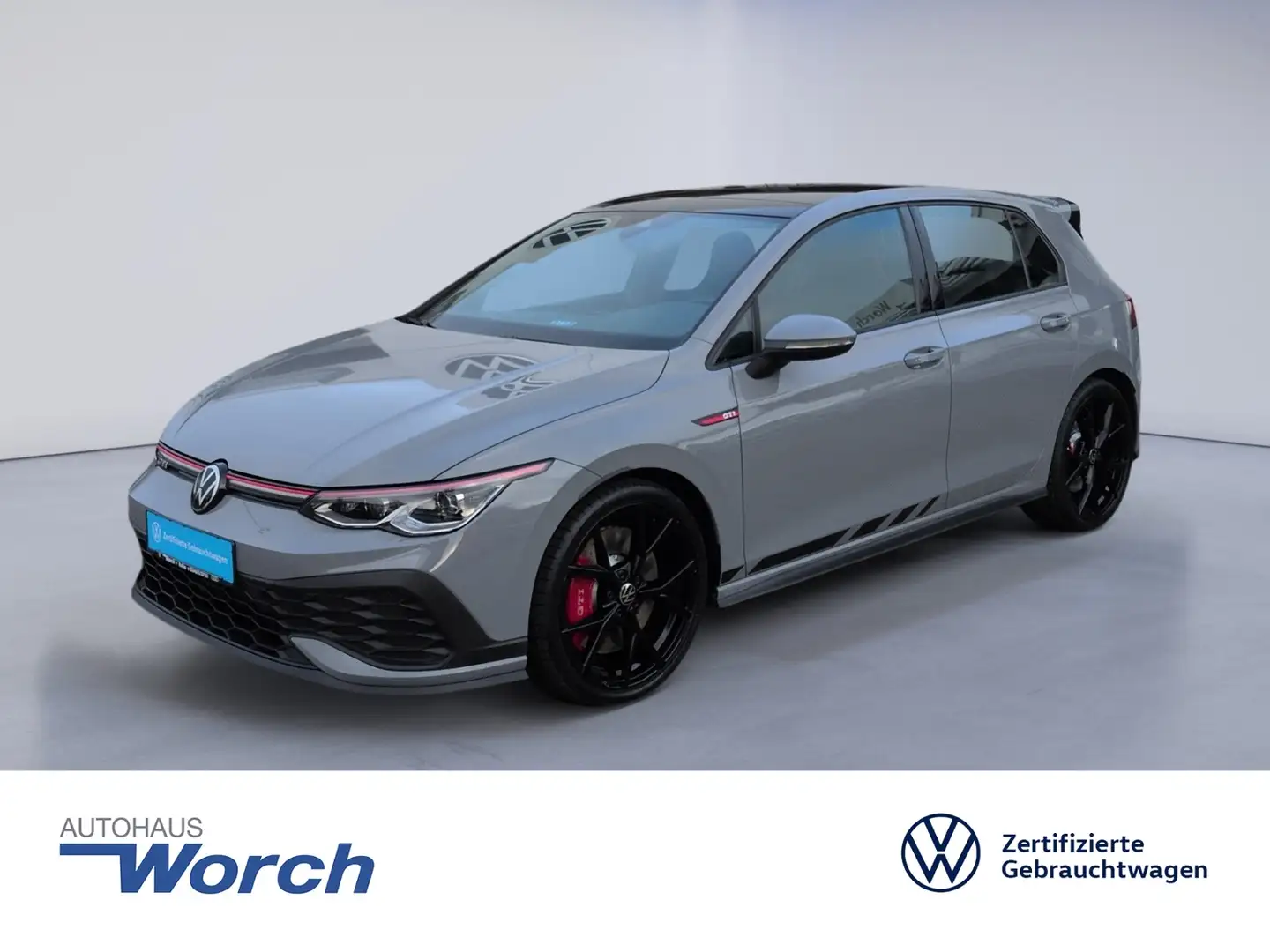 Volkswagen Golf VIII GTI "Clubsport" PANO+KAMERA+NAVI Grau - 1