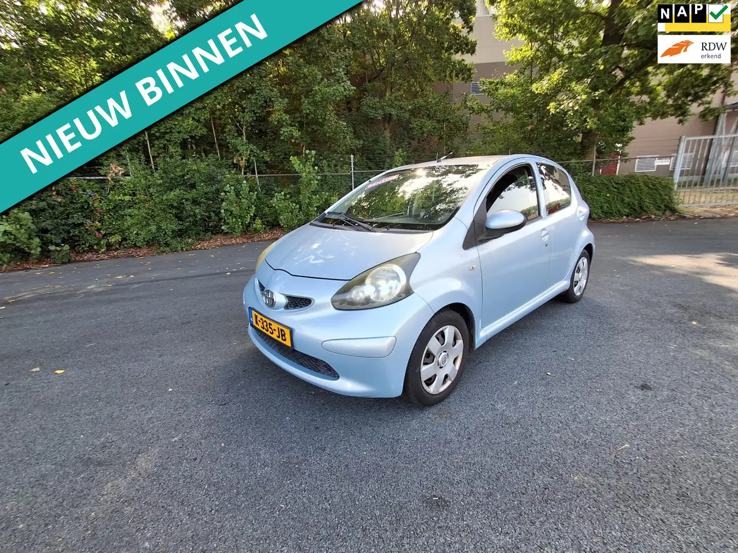 Toyota Aygo 1.0-12V DAS LEKKER GOEDKOOP RIJDEN Azul - 1