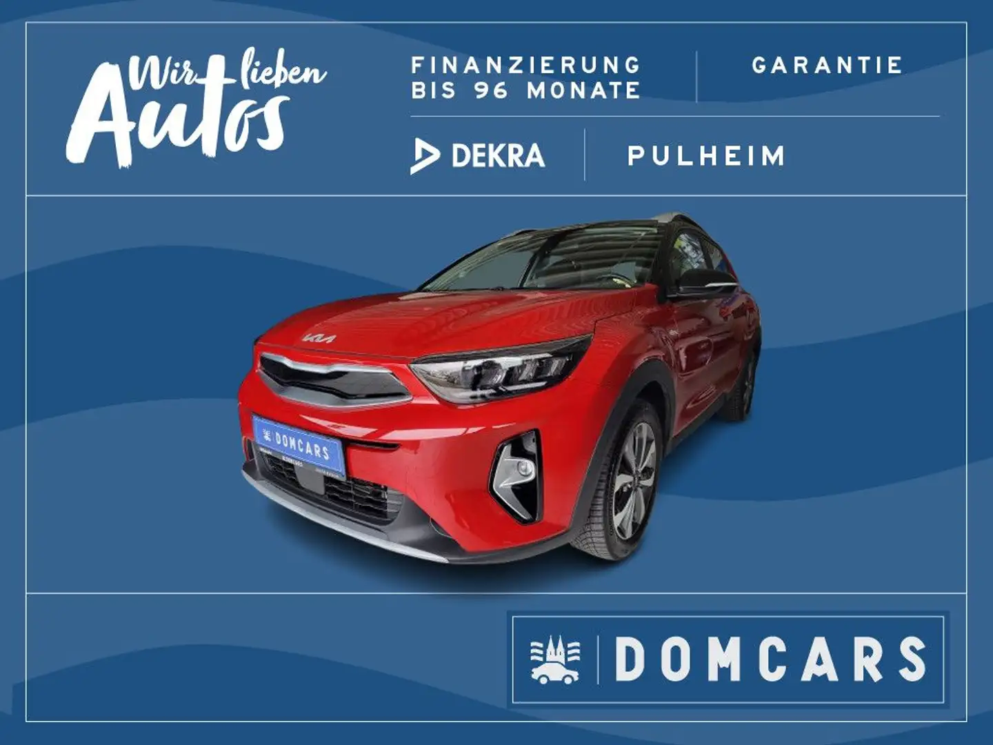 Kia Stonic Vision//NAVI/LED/ALU/GARANTIE/KAMERA// Rot - 1