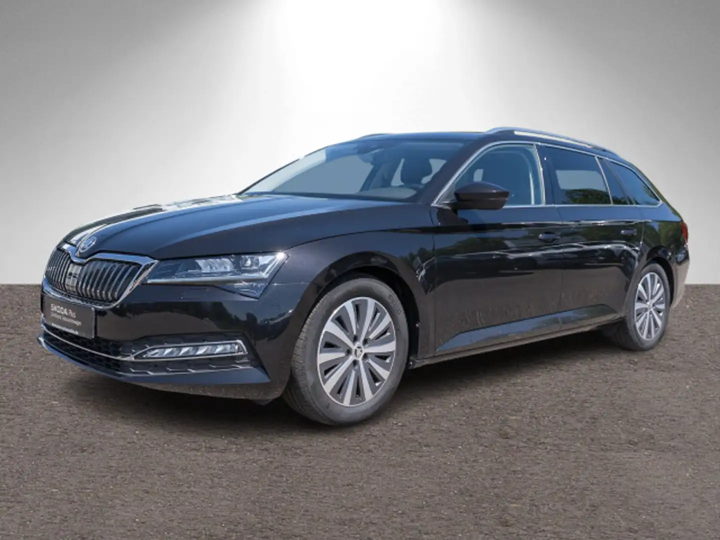 Skoda Superb Combi PremiumEdition 2.0TDI DSG LEDER AHK Zwart - 1