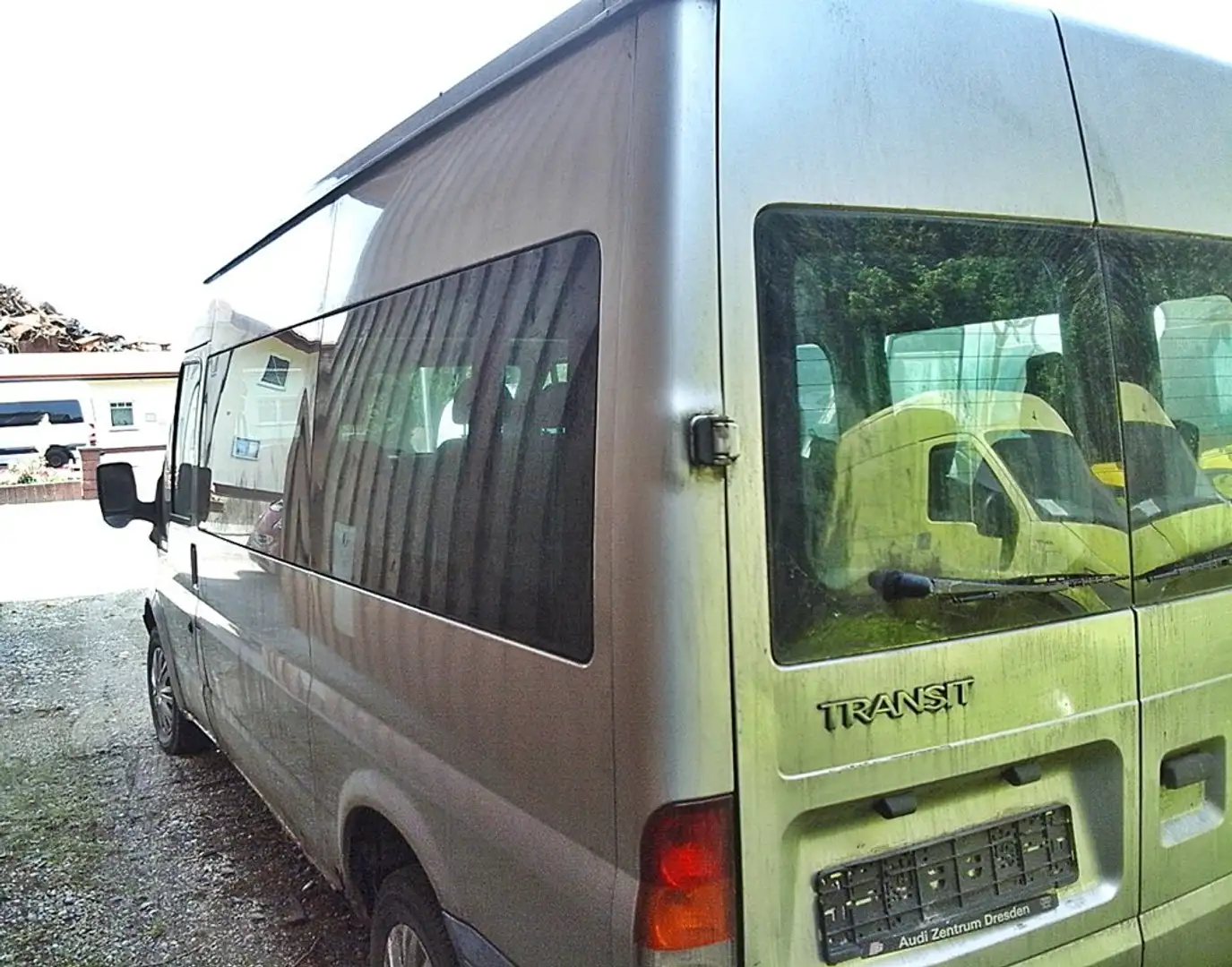 Ford Transit 2.0 FT300 PKW /met+ABS+Klima+AHK/Fensterbus /o.TUV Silber - 2