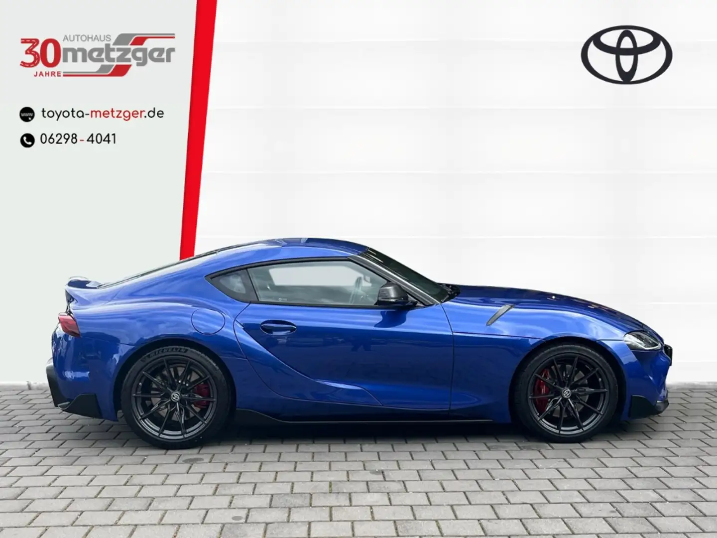 Toyota Supra 3.0 GR Legend +Premium +JBL +LED +AppleCarplay Bleu - 2