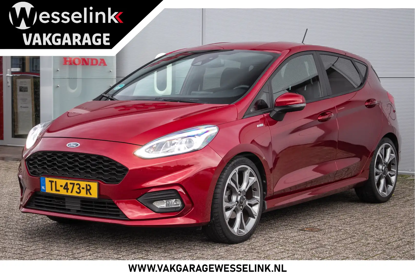 Ford Fiesta 1.0 EcoBoost ST-Line | Dealerond | Cruise | Nav | Rouge - 1