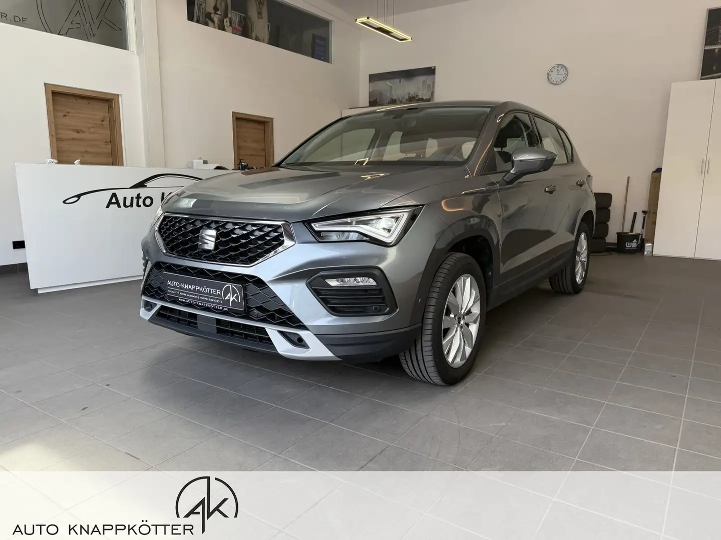 SEAT Ateca Ateca 2.0 TDI Style (EURO 6d)/Garantie Navi/Autom. Gris - 2