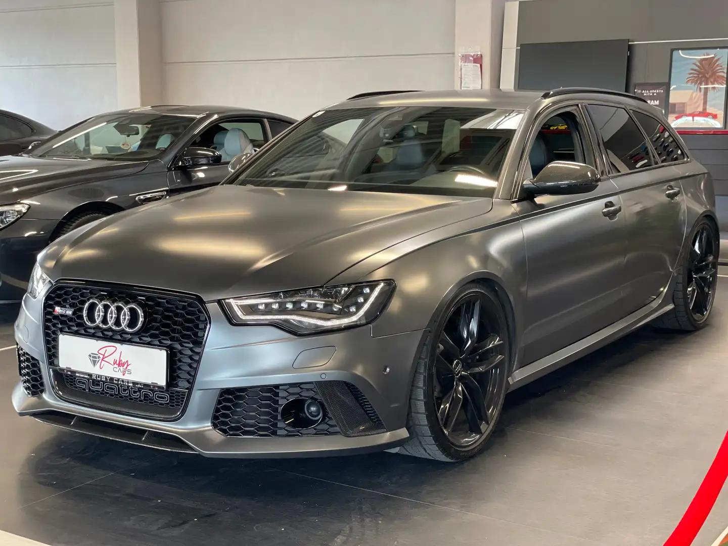 Audi RS6 4.0 TFSI quattro Gri - 1