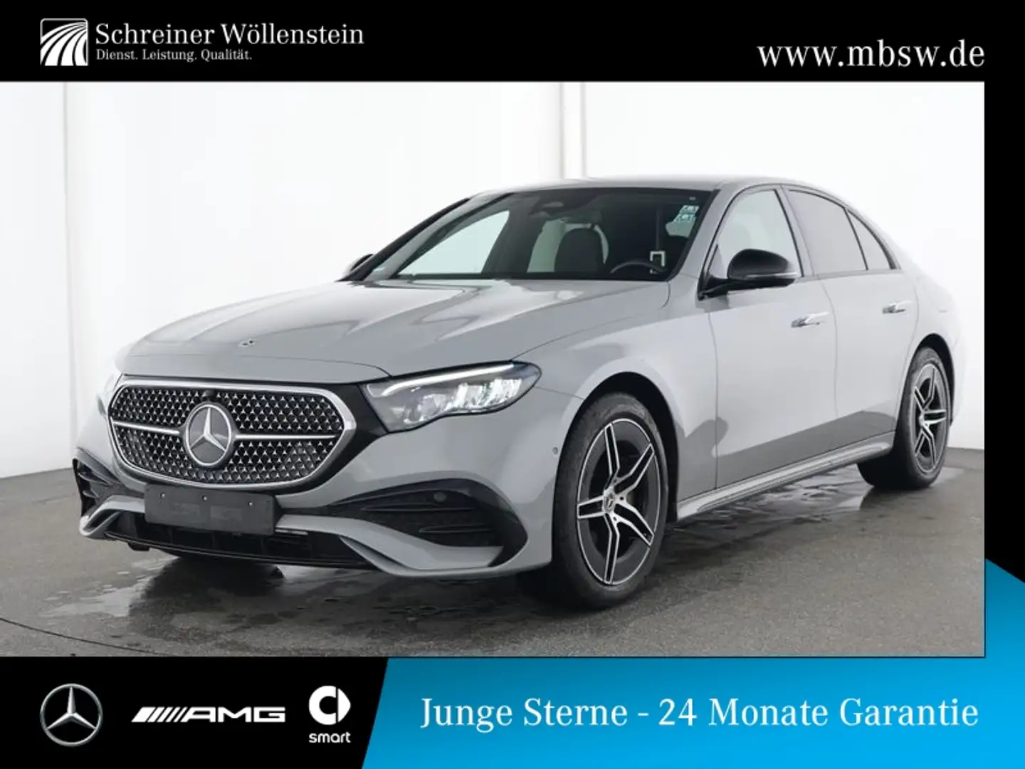 Mercedes-Benz E 300 e   AMG*SUPERSCREEN*BURMESTER-4D*NIGHT*AHK Grau - 1