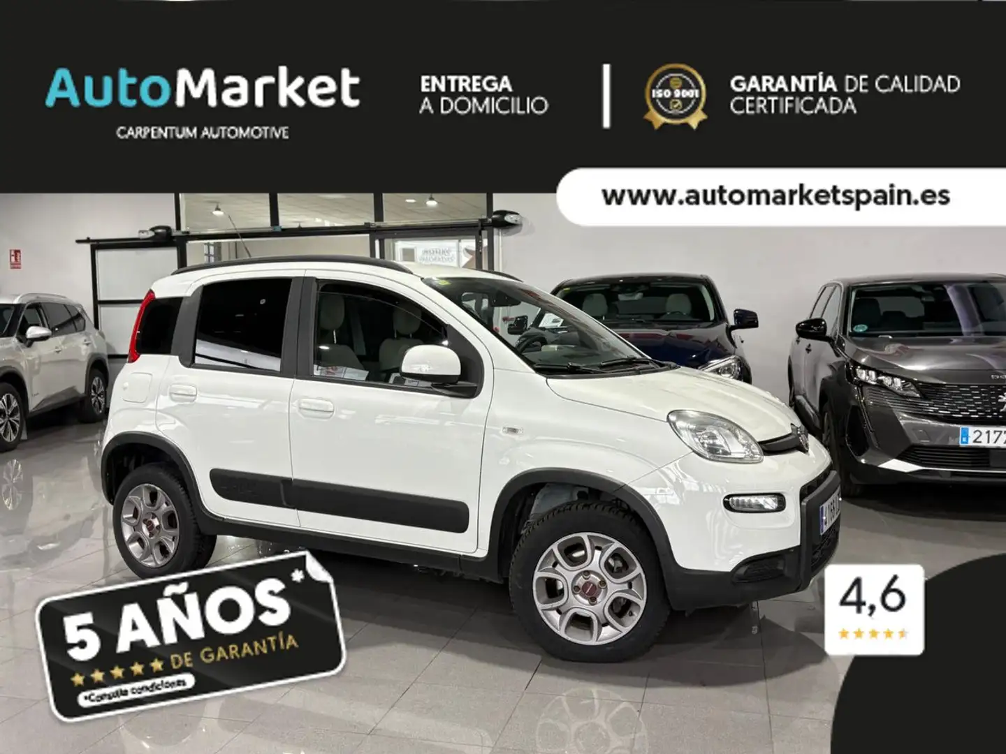 Fiat Panda 1.3 Mjt 4x4 E5+ Blanco - 2