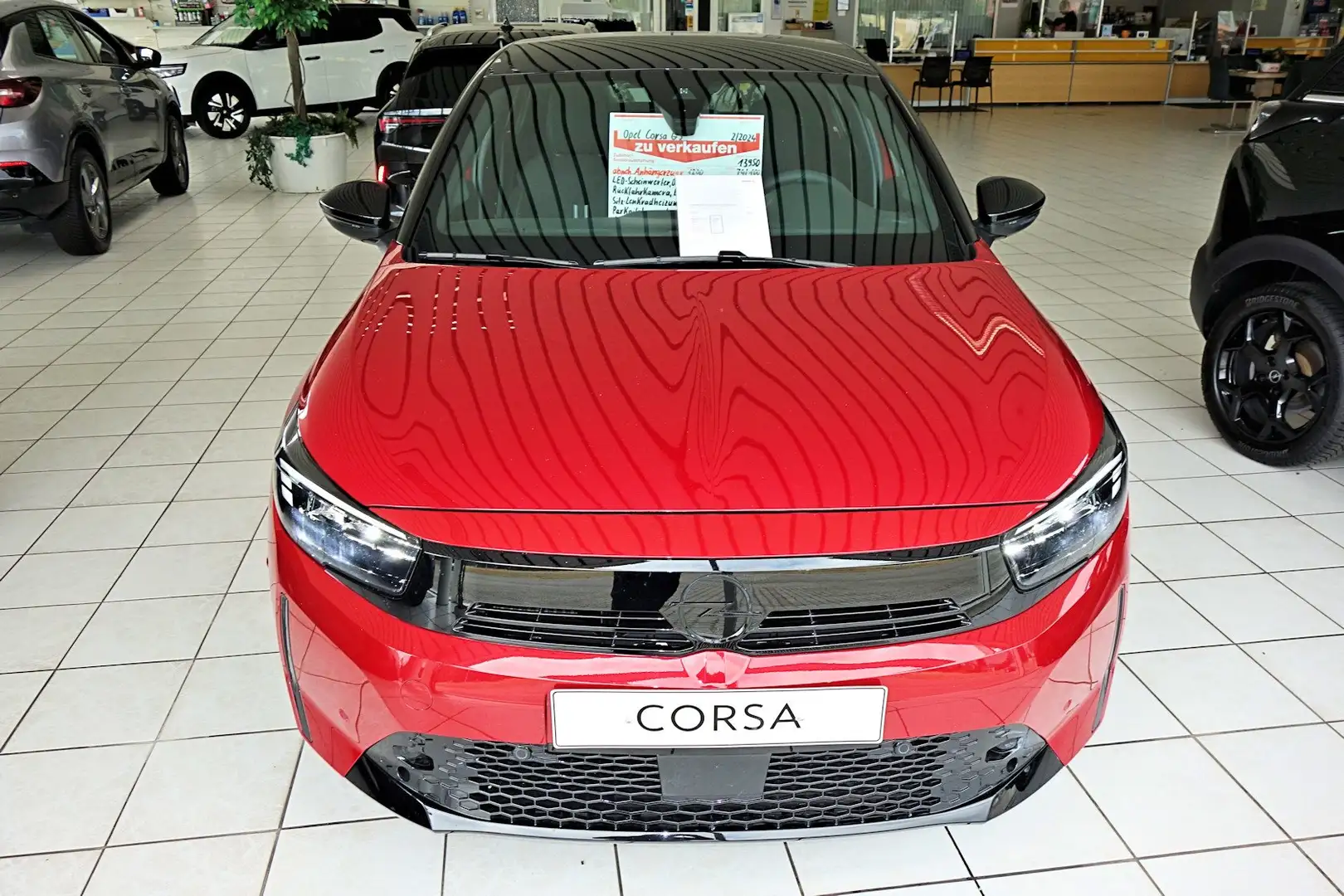 Opel Corsa 1.2 GS LED,Dach Schwarz,10 Farbdisplay,abn.AHZV !! Rot - 2