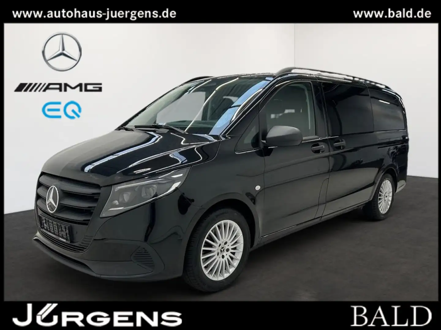 Mercedes-Benz Vito 119 Tourer/PRO/MOPF/Navi/MBUX/Totw/Cam/Temp Schwarz - 1