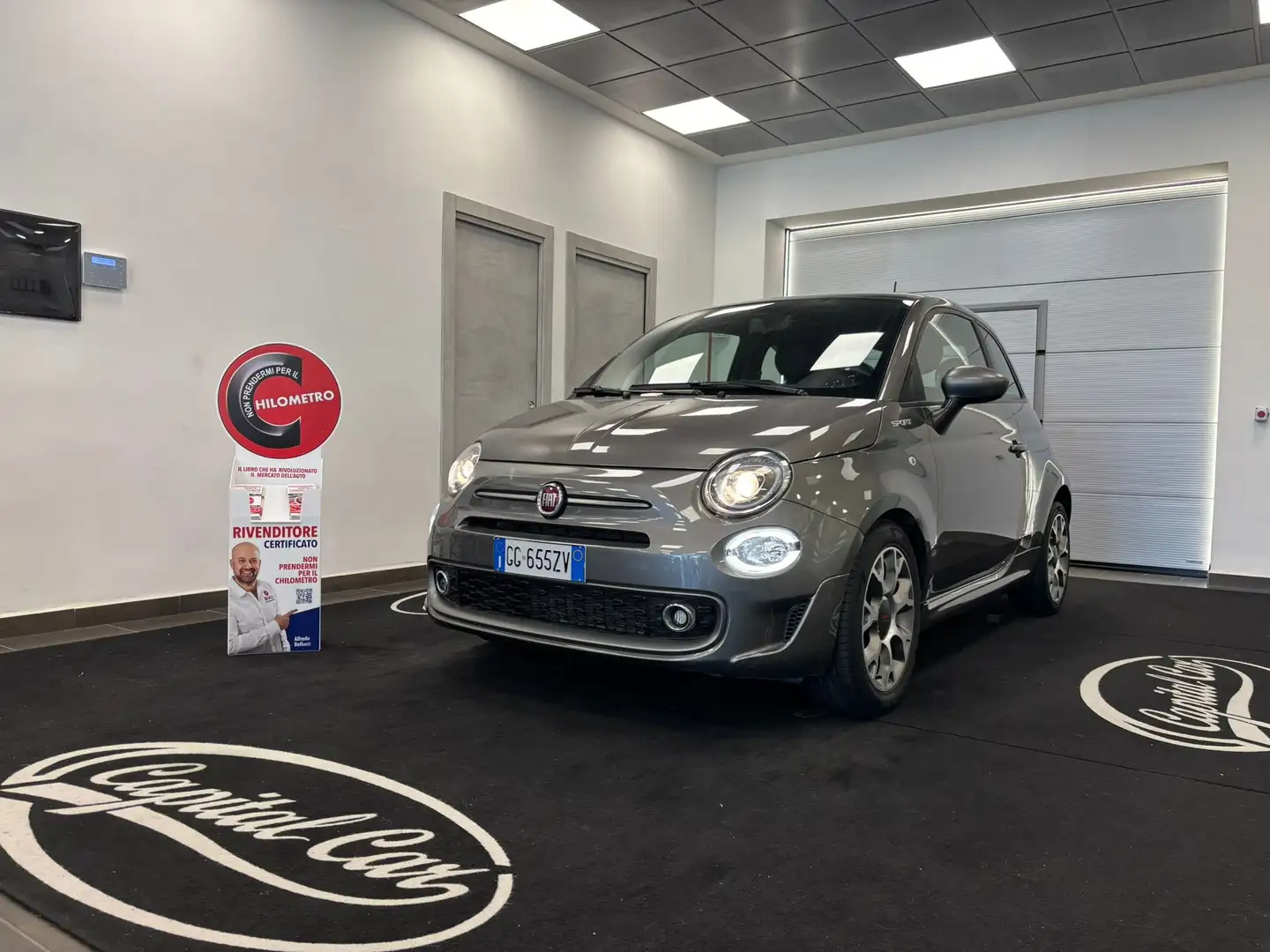 Fiat 500 500 III 2015 1.0 hybrid Sport 70cv Gris - 1