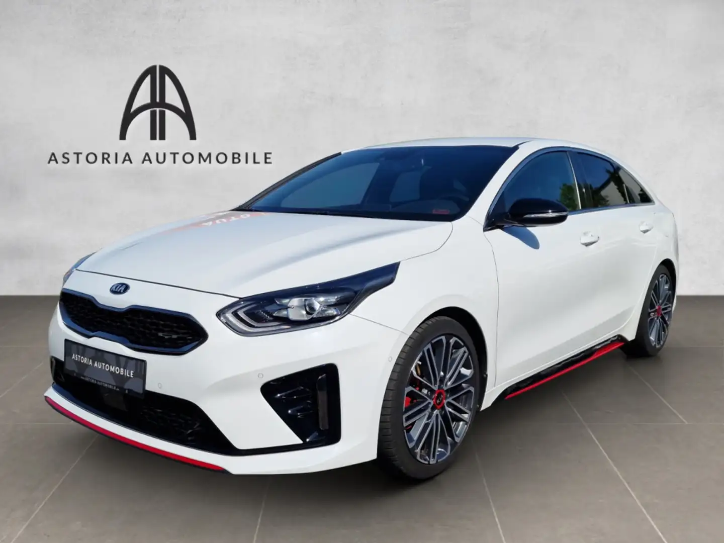 Kia GT Lenkradheizung JBL Kamera DAB 1.Hand Blanco - 1