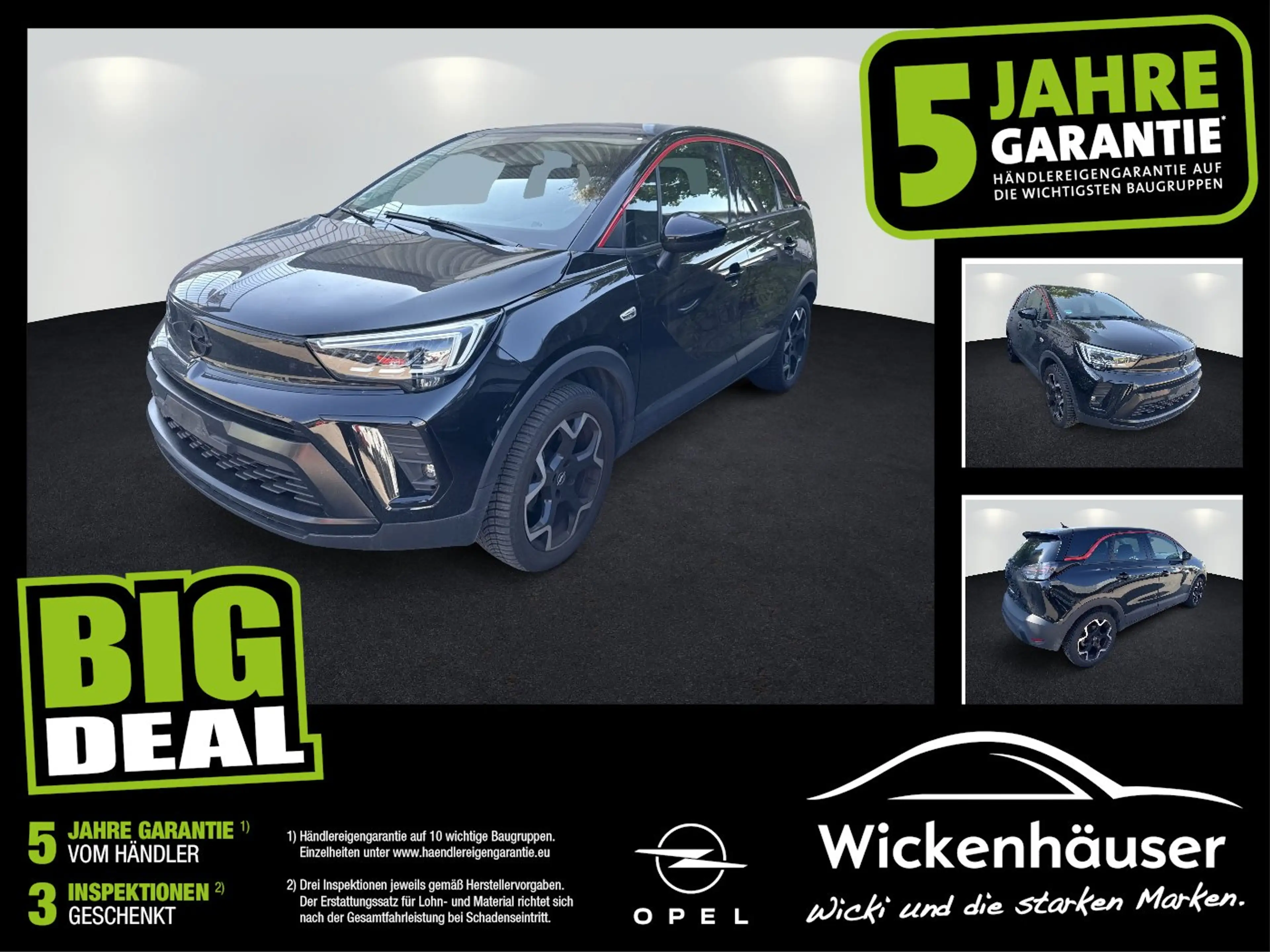 Opel Crossland 1.2 Turbo GS Line LED+2xKlima+KlimaA