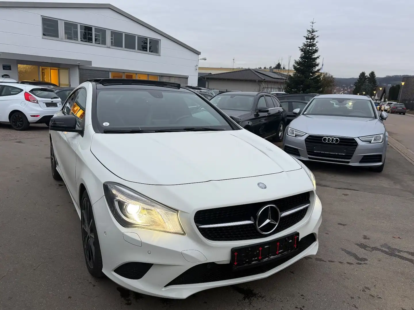 Mercedes-Benz CLA 220 CLA CLA 220/ d*NEU*TÜV*NAVI* Panorama Wit - 1