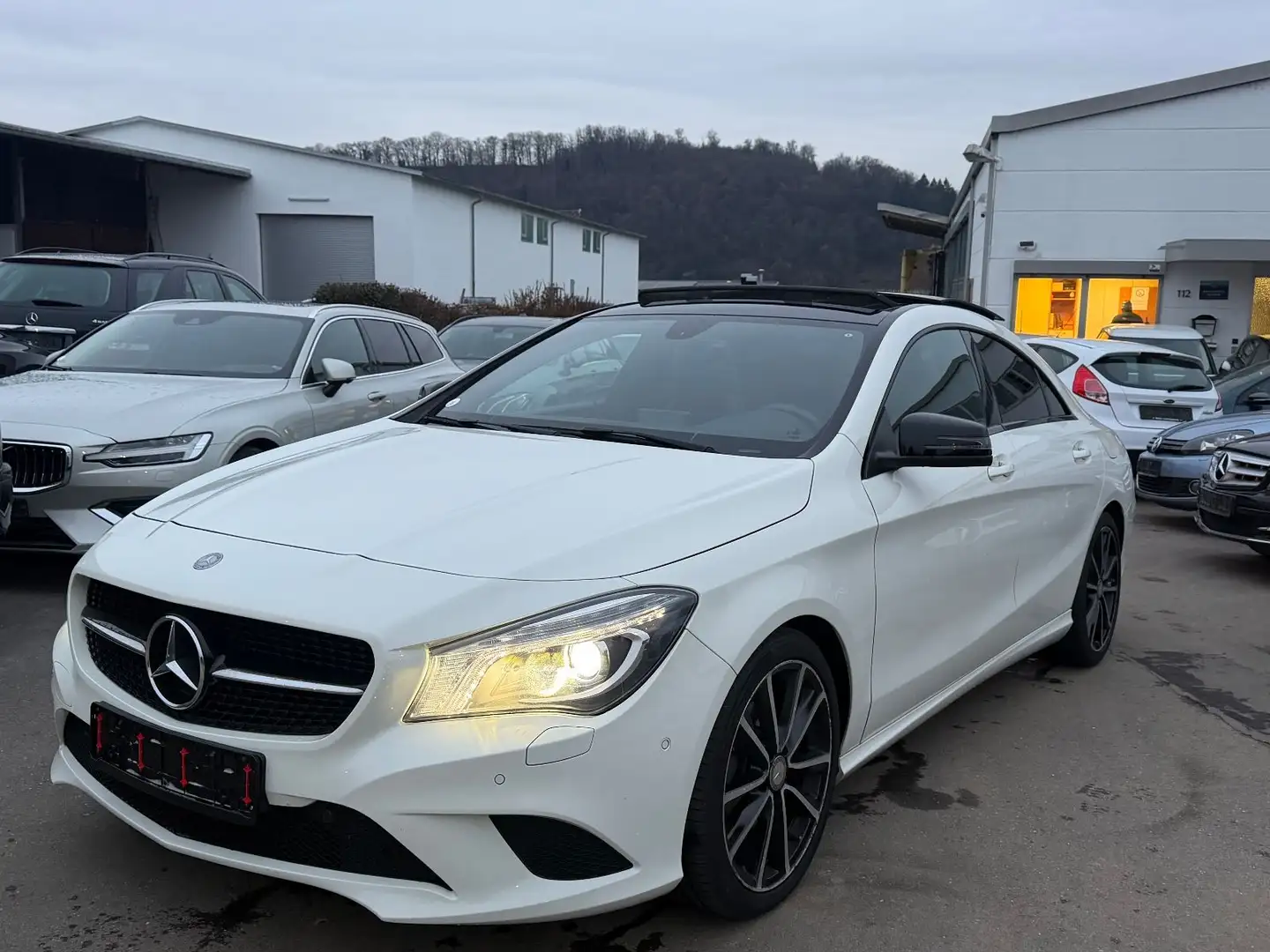 Mercedes-Benz CLA 220 CLA CLA 220/ d*NEU*TÜV*NAVI* Panorama Wit - 2