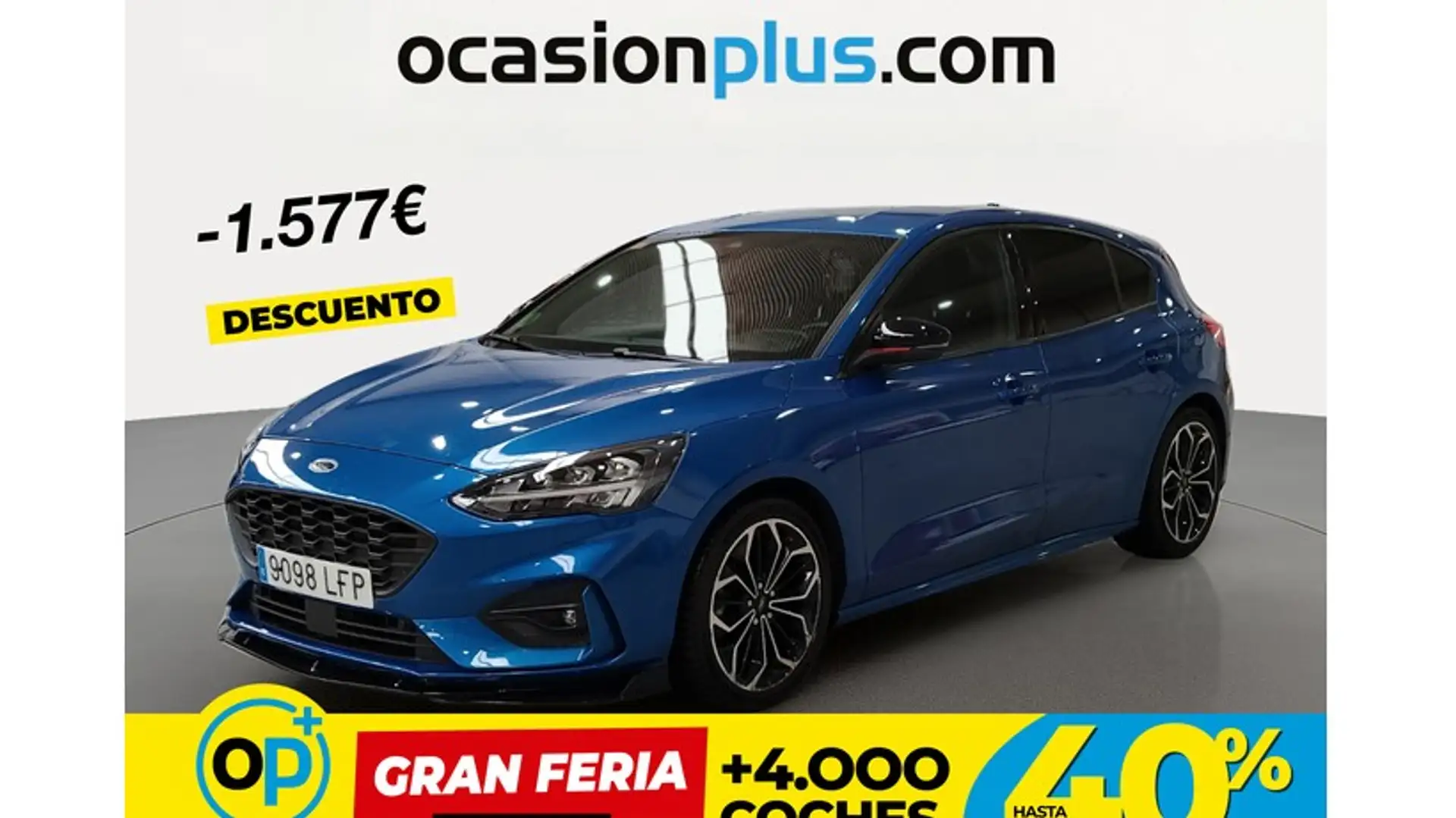 Ford Focus 1.0 Ecoboost ST Line 125 Azul - 1