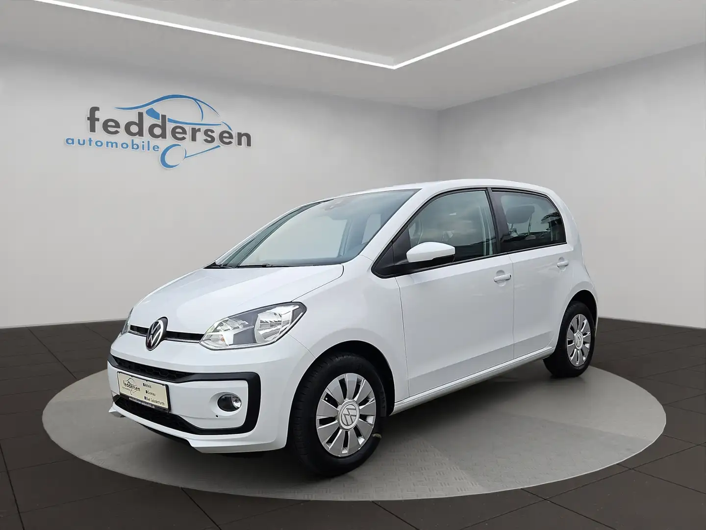 Volkswagen up! 1.0 GRA Sitzheizung Rückfahrkamera KLIMA Weiß - 2