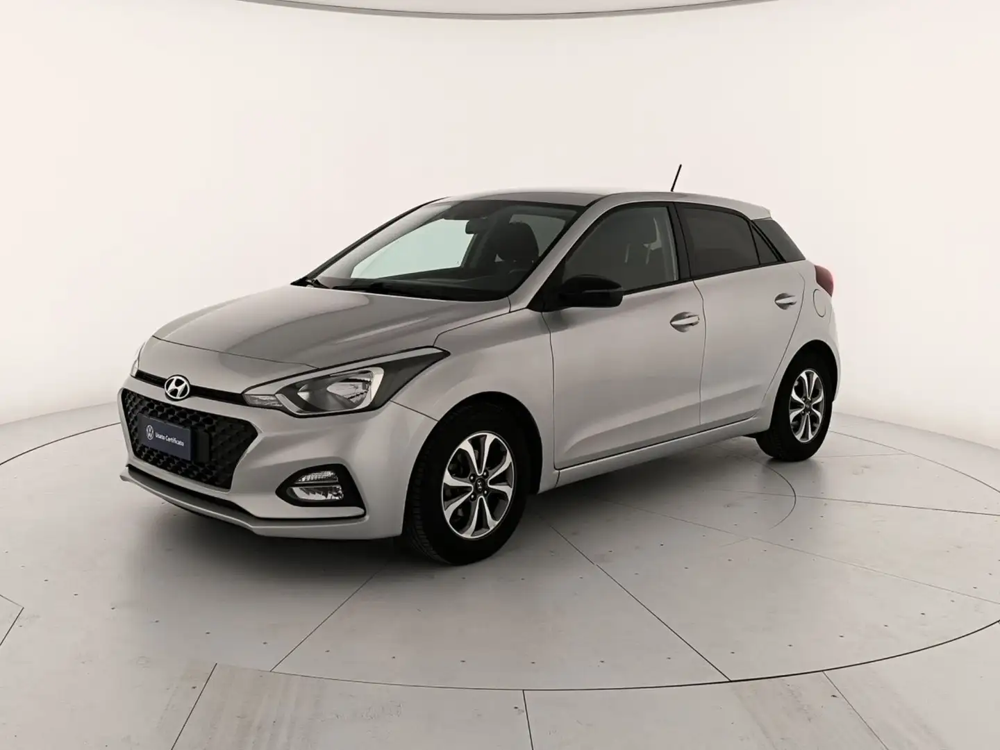 Hyundai i20 5p 1.2 mpi connectline 75cv Argento - 1