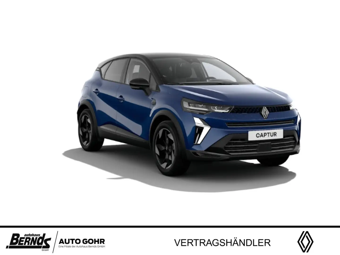 Renault Captur TCe Mild Hybrid 160 EDC TECHNO NAVI KLIMA PDC KAME Blu/Azzurro - 1