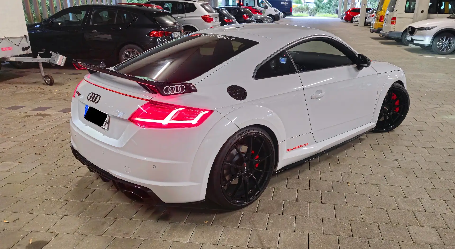 Audi TT RS MTM/ RIEGER/ KW/ Ohne OPF/ Dashcam/ VOLL Weiß - 2