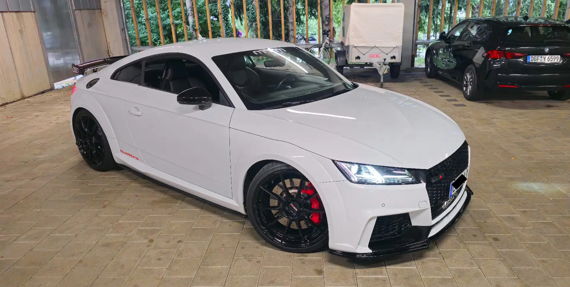 Audi TT RS MTM/ RIEGER/ KW/ Ohne OPF/ Dashcam/ VOLL Weiß - 1