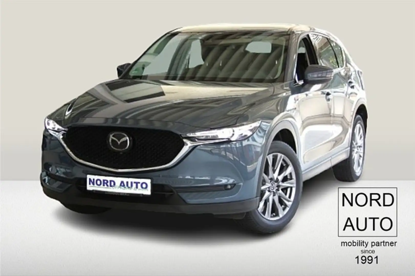 Mazda CX-5 2.2 Sports-Line 4x4 Autom. Leder/Navi/LED/ACC Grau - 1