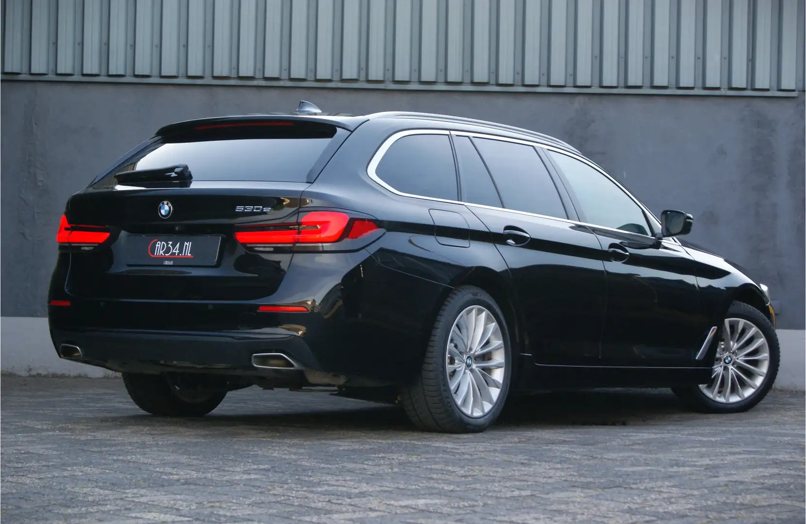 BMW 530 5-serie Touring 530e 292PK Facelift Carplay/Wegkl- Noir - 2