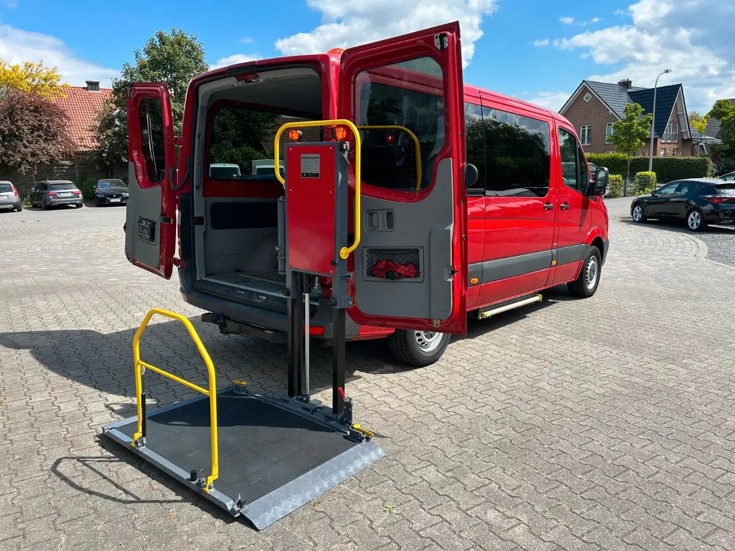 Mercedes-Benz Sprinter II 316Automatik Behindertengerecht Lift Красный - 1