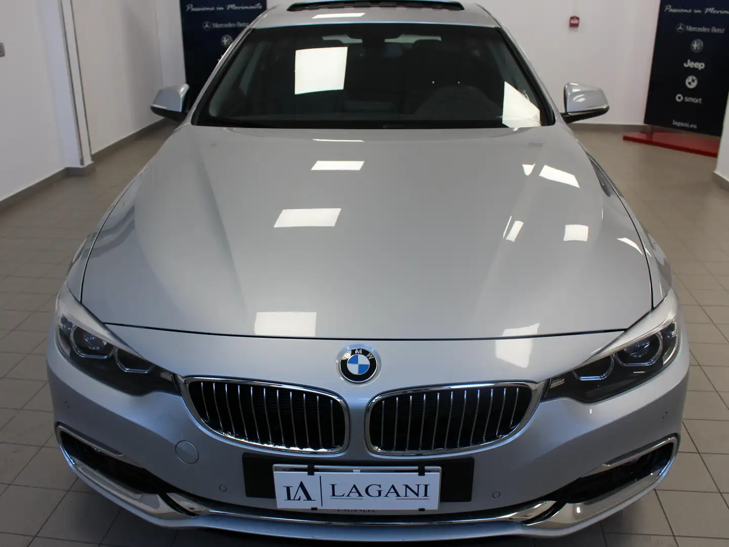 BMW 418 418d Gran Coupe Msport auto Argent - 2