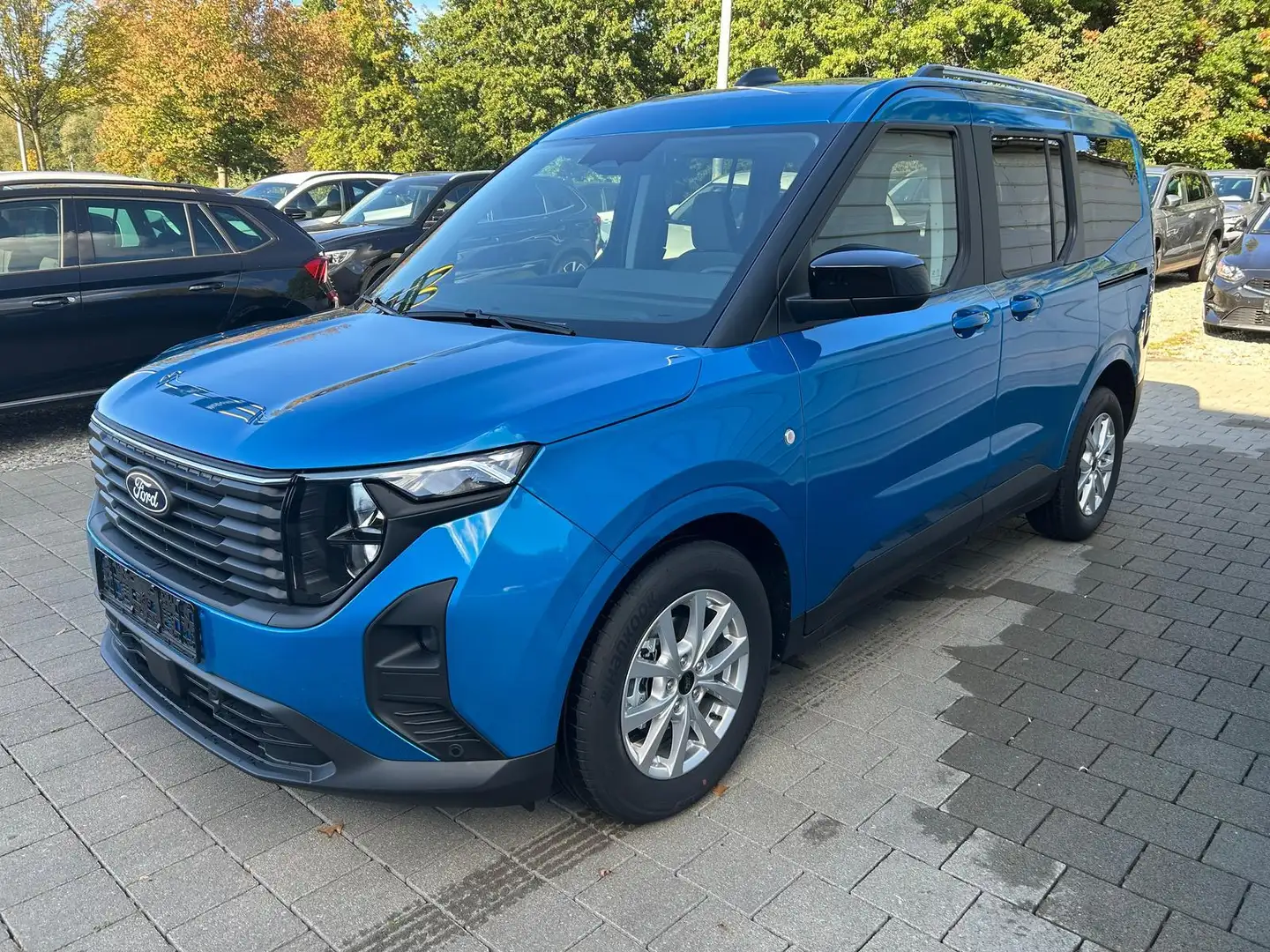 Ford Tourneo Courier Titanium 1.0L EcoBoost AT 5J Garant*Android Aut... Blau - 2