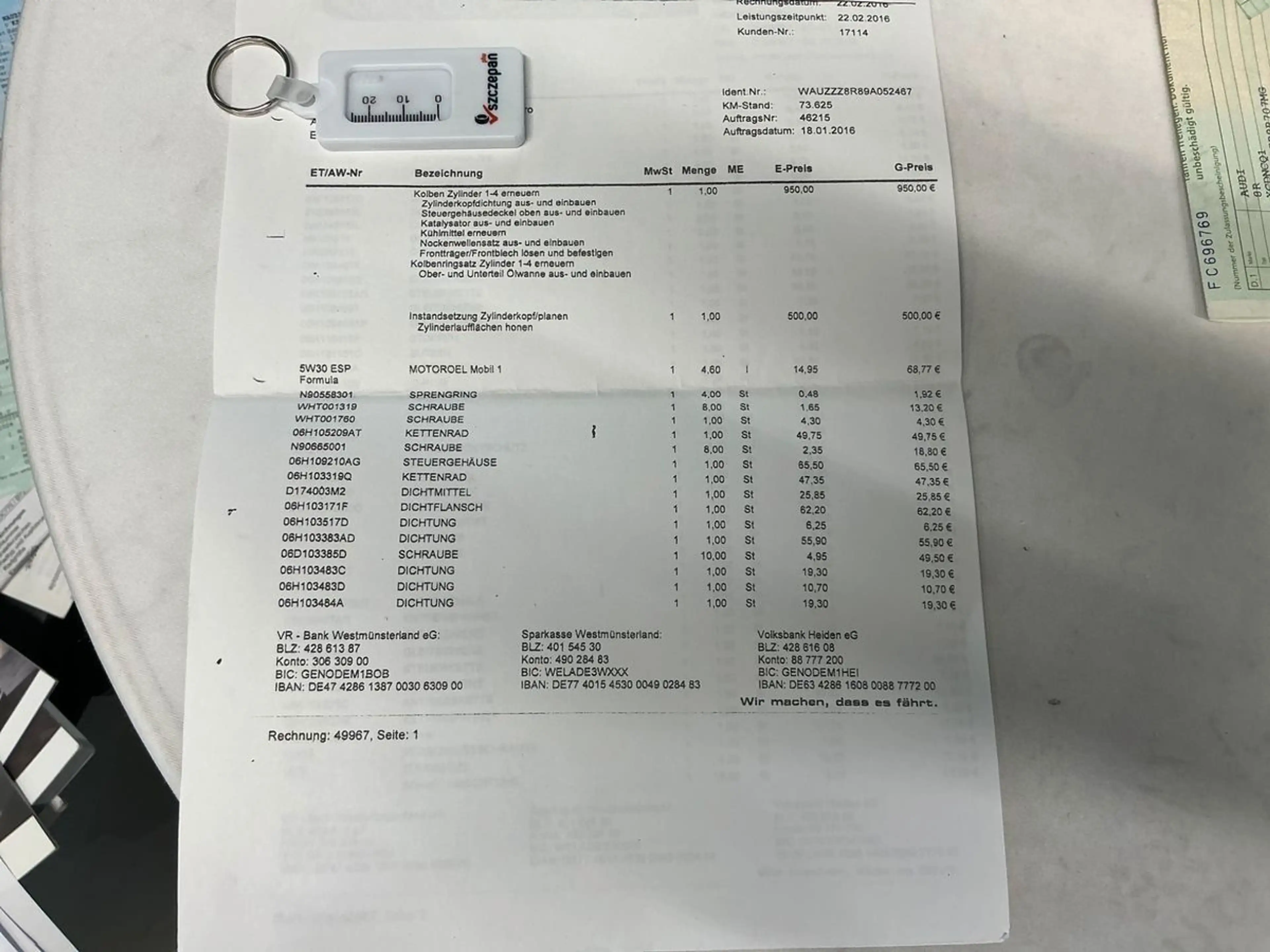 Audi Q5 2.0 TFSI S line quattro *Leder*AHK*Pano**Alu — photo 15