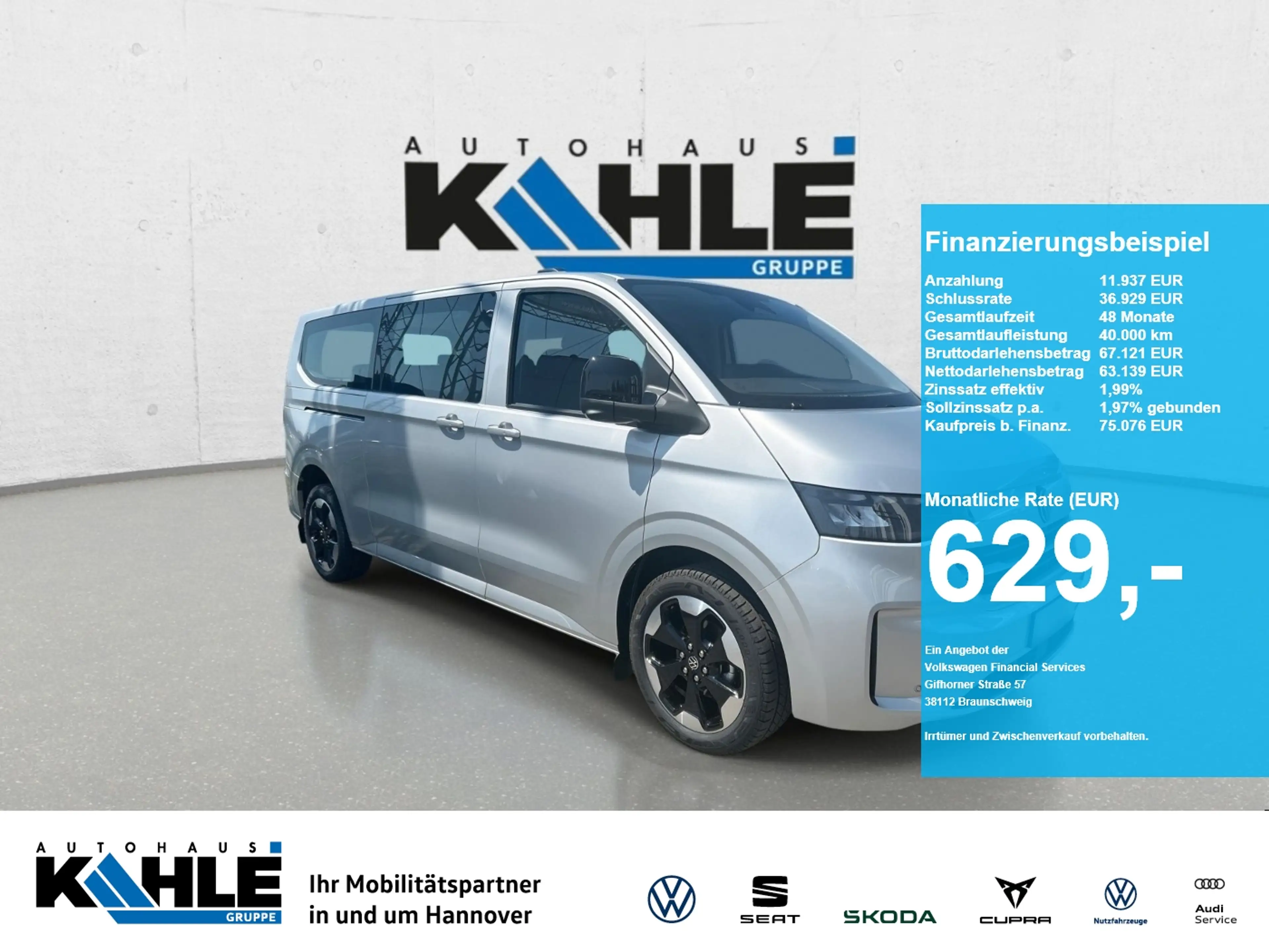 Volkswagen T7 Caravelle Life 2.0 TDI 110 kW Getriebe: 8-Gang-Automatikgetr