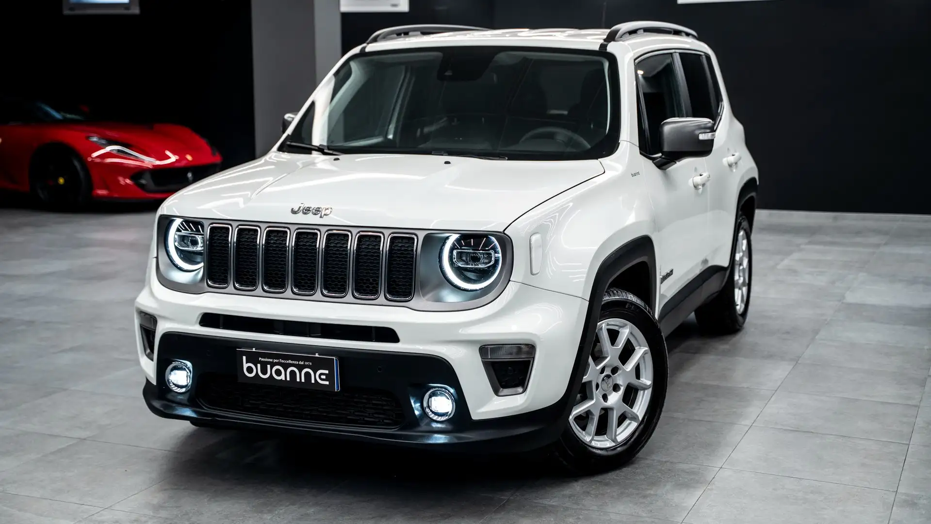 Jeep Renegade 1.6 MJT MULTIJET 2WD 120CV LIMITED FULL LED NAVI Bianco - 1