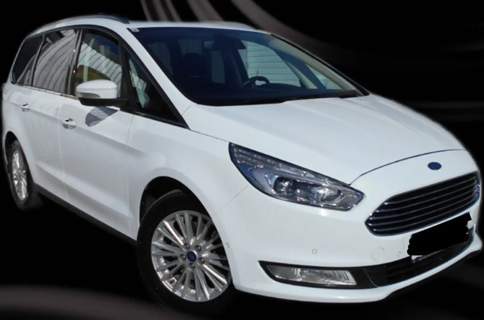 Ford Galaxy Galaxy 2,0 TDCi Titanium,AHK,Sitzklima,Stanheiz Weiß - 1