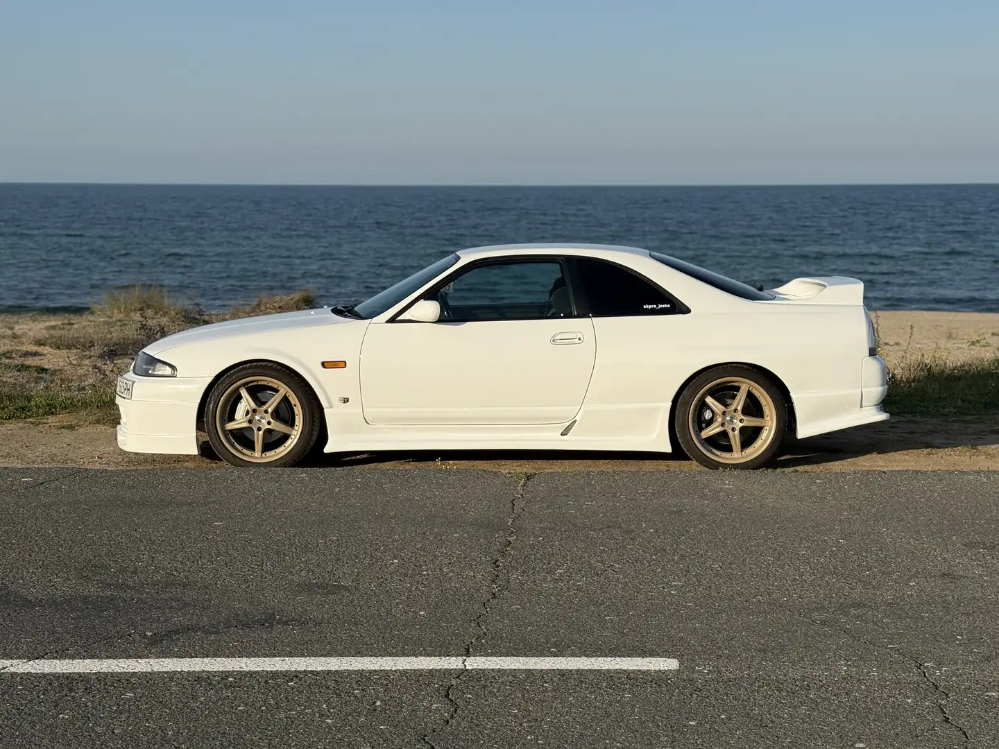 Nissan Skyline R33 GTST Biały - 2