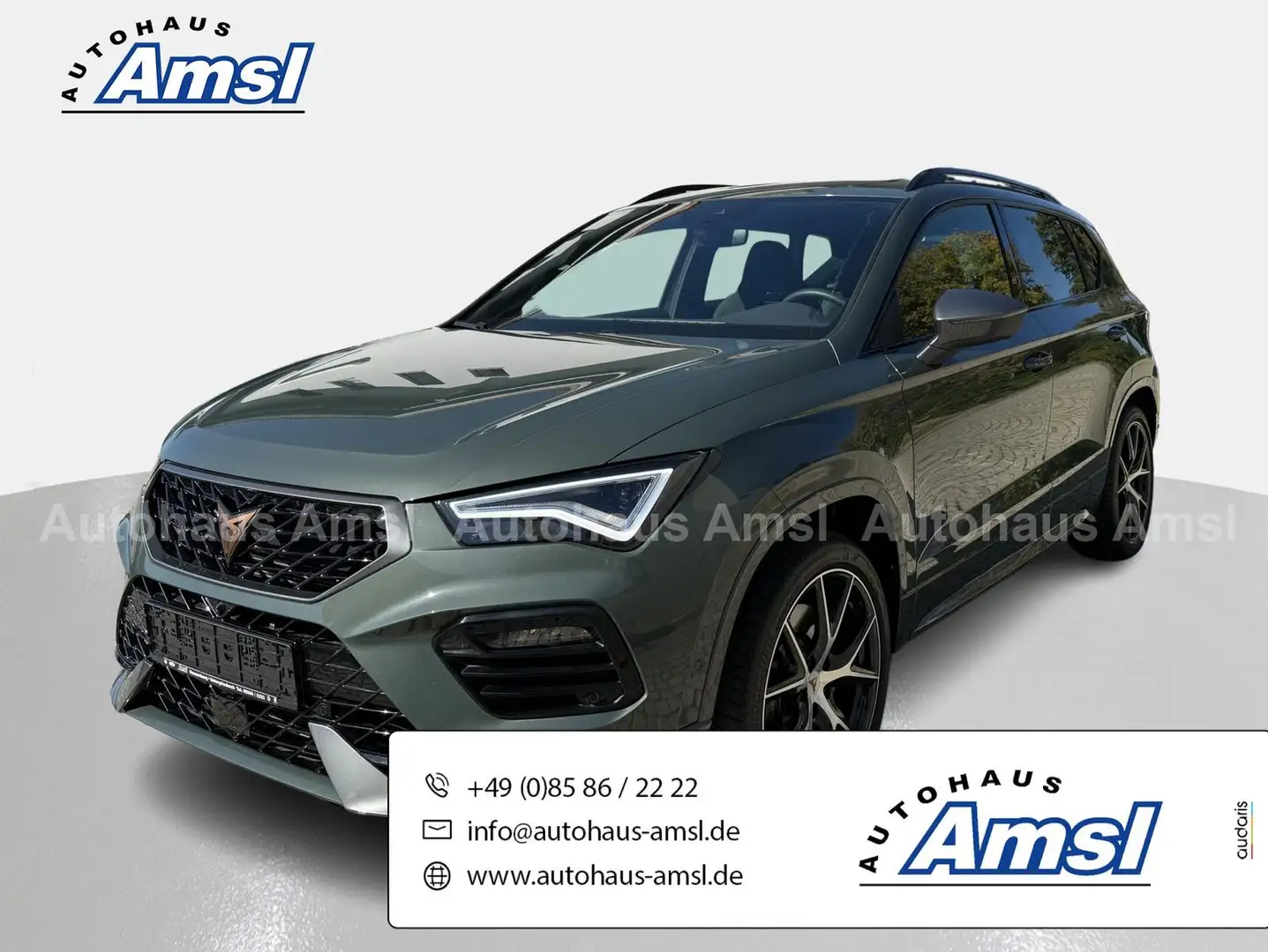CUPRA Ateca VZ 2.0 TSI DSG 4Drive*Pano*5JGar*360°*19"* Grün - 1