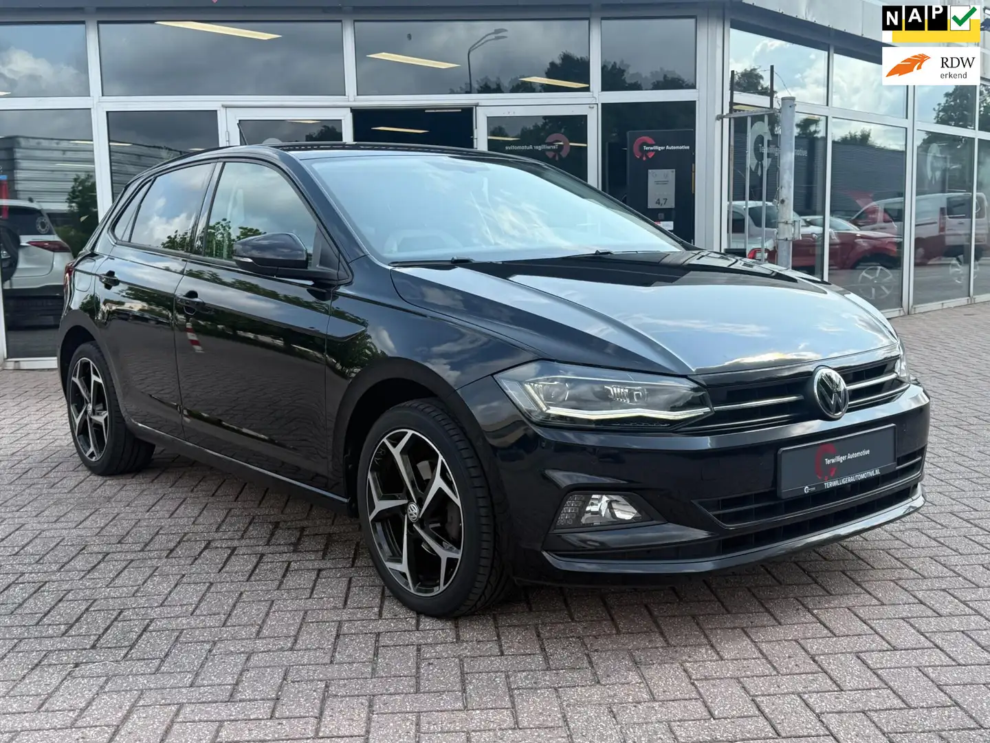 Volkswagen Polo 1.0 TSI Beats | VIRTUAL | ACC | LEDER | CAMERA | 2 Zwart - 1