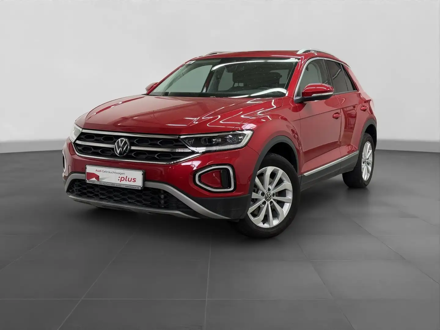 Volkswagen T-Roc 2.0 TDI DSG STYLE ST.HEIZ NAVI AHK KAMERA Rot - 2