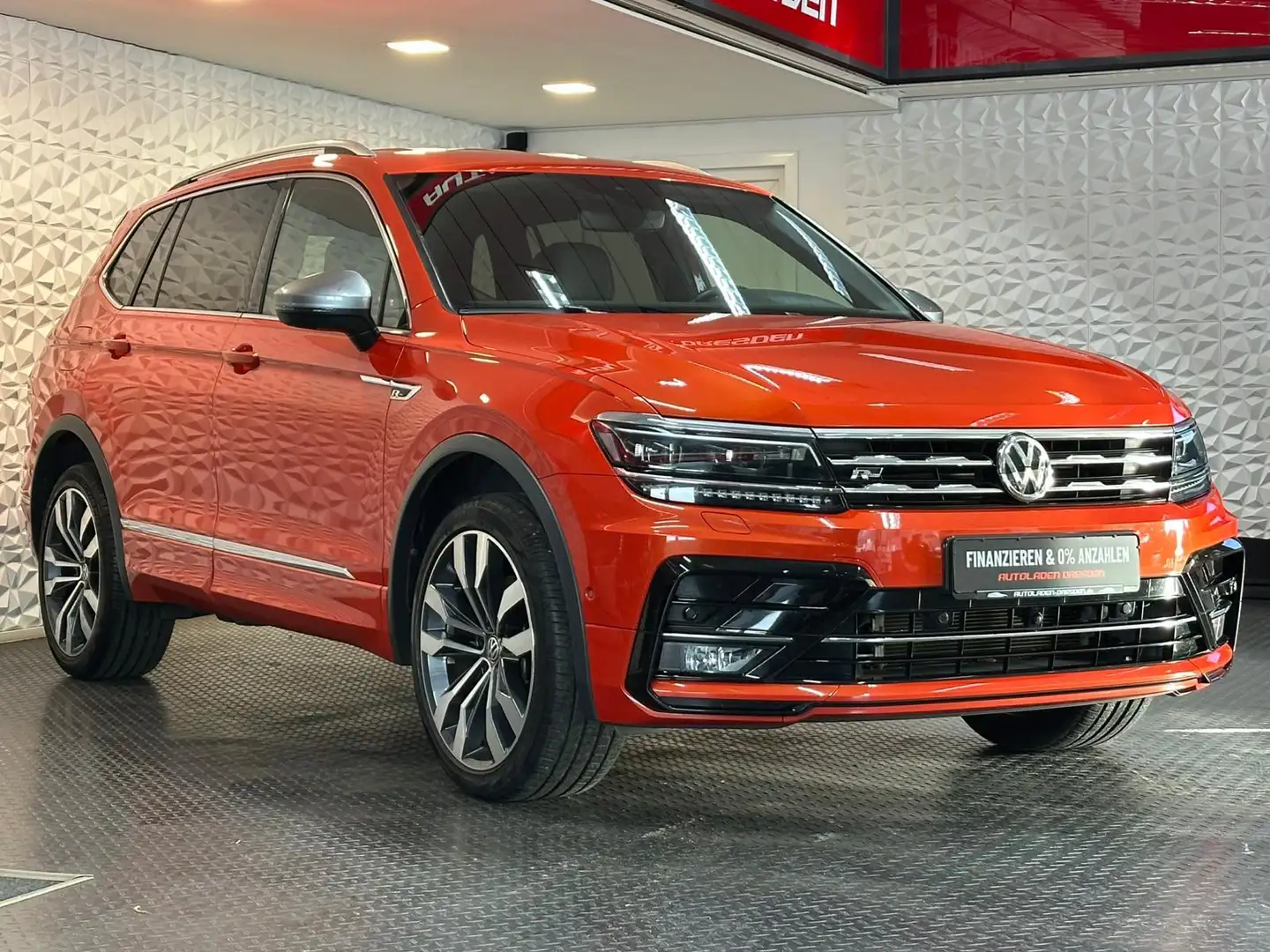 Volkswagen Tiguan Allspace 2.0TDI R LINE 4M* LED#AHK#SHZ#SH Orange - 2