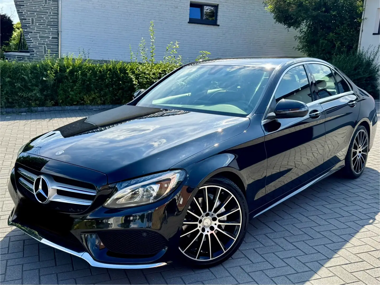 Mercedes-Benz C 200 Classe d Sportline pack AMG Zwart - 2