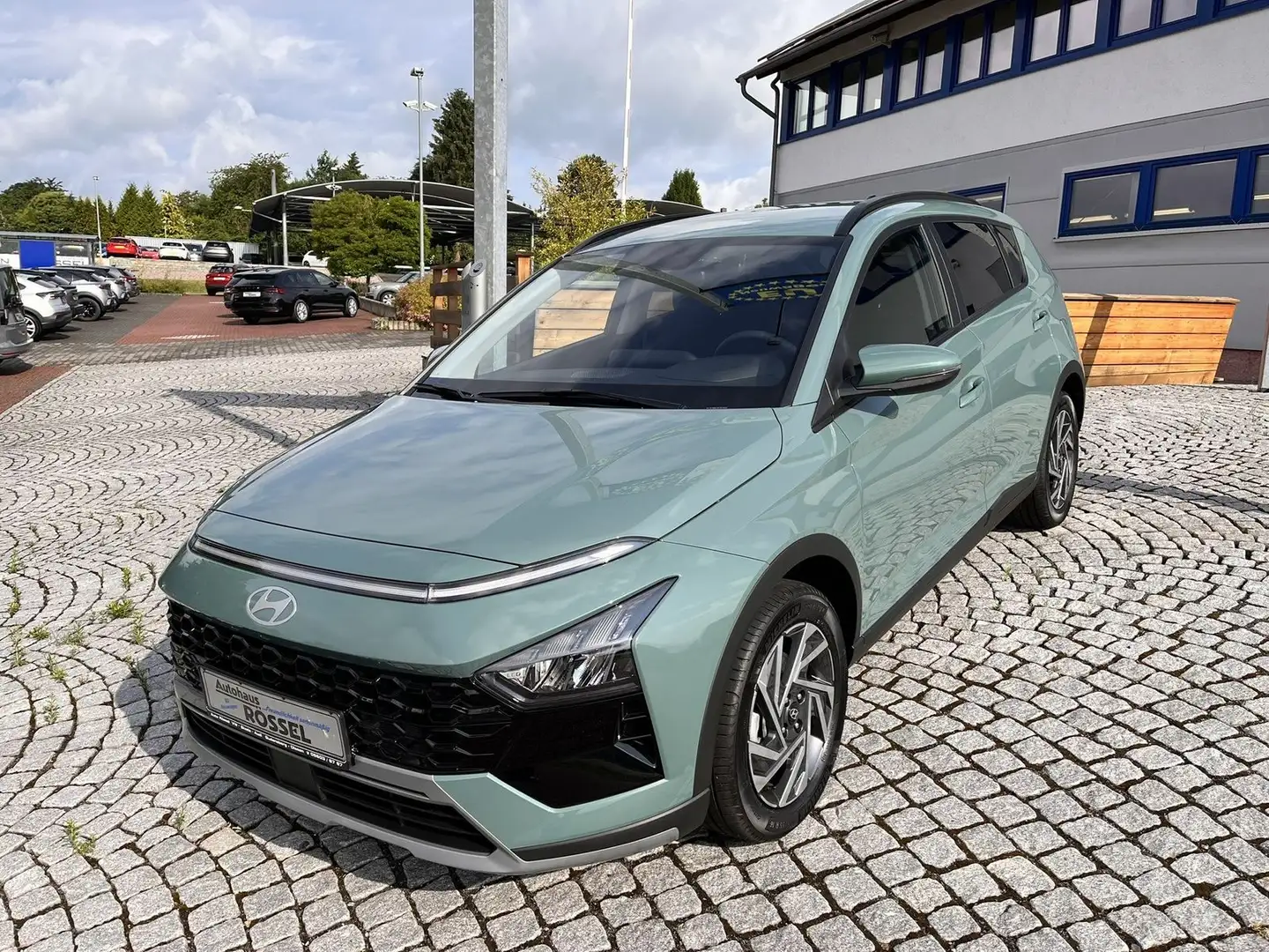 Hyundai BAYON 1.0 T-GDI Automatik Family Edition Alu 16" Zöld - 2