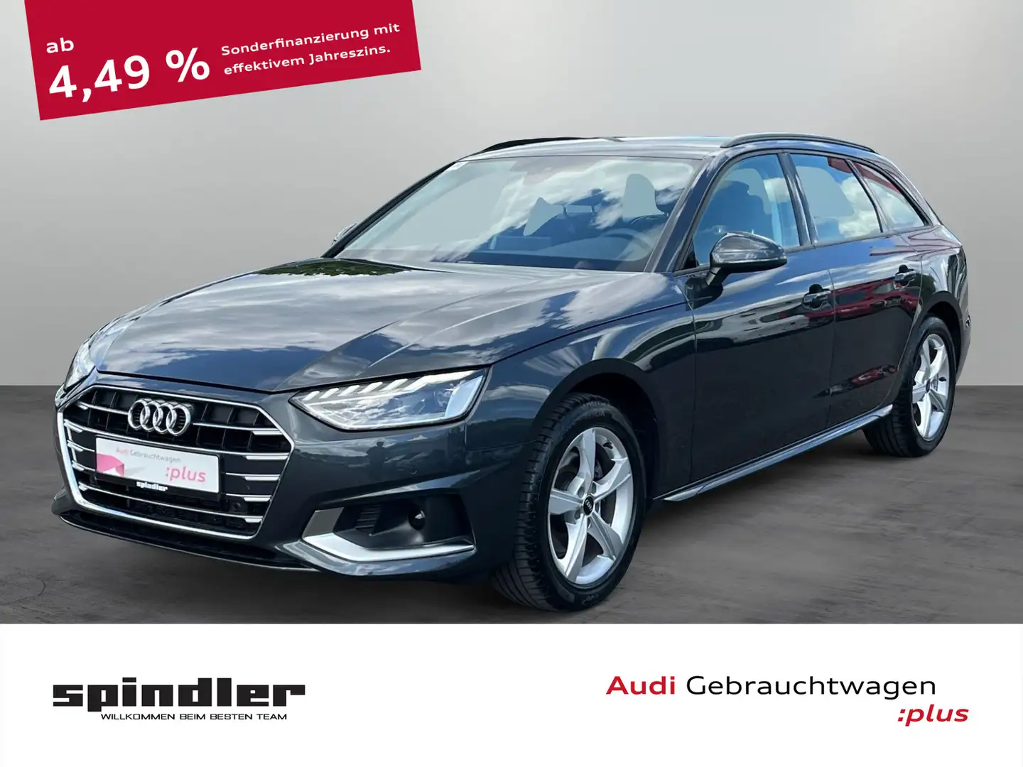 Audi A4 advanced 35 TDI S-tronic / Navi+, LED Grau - 1