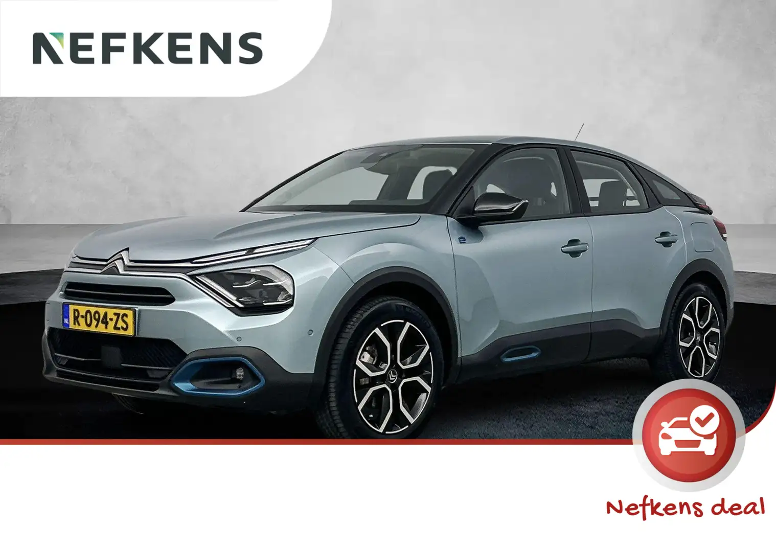 Citroen E-C4 Electric Feel Pack 50 kWh 136 pk | Voorruit/Stuurverwarming Bleu - 1