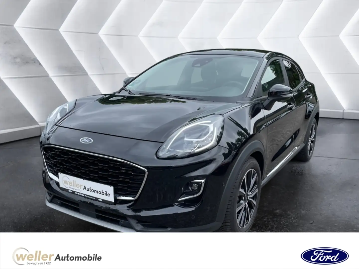 Ford Puma ''Titanium X'' 1.0L EcoBoost - Rückfahrkamera, Sit Schwarz - 1