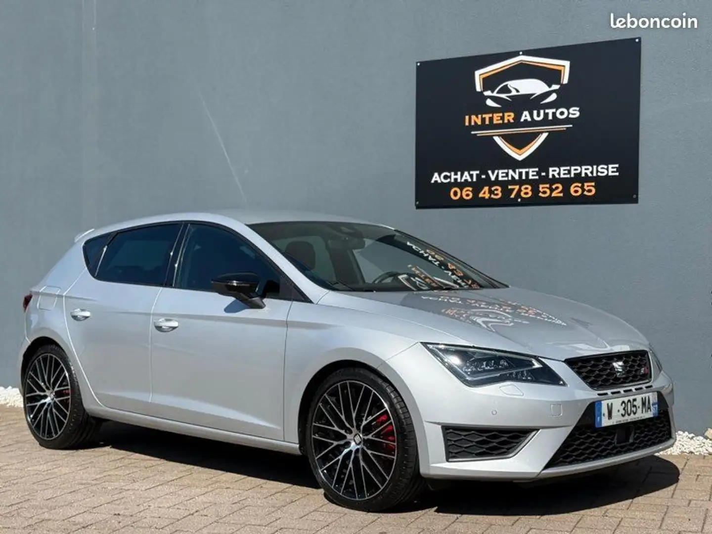SEAT Leon CUPRA 2.0 TSI 290ch Gris - 1